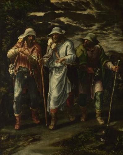 The Walk to Emmaus - Lelio Orsi 